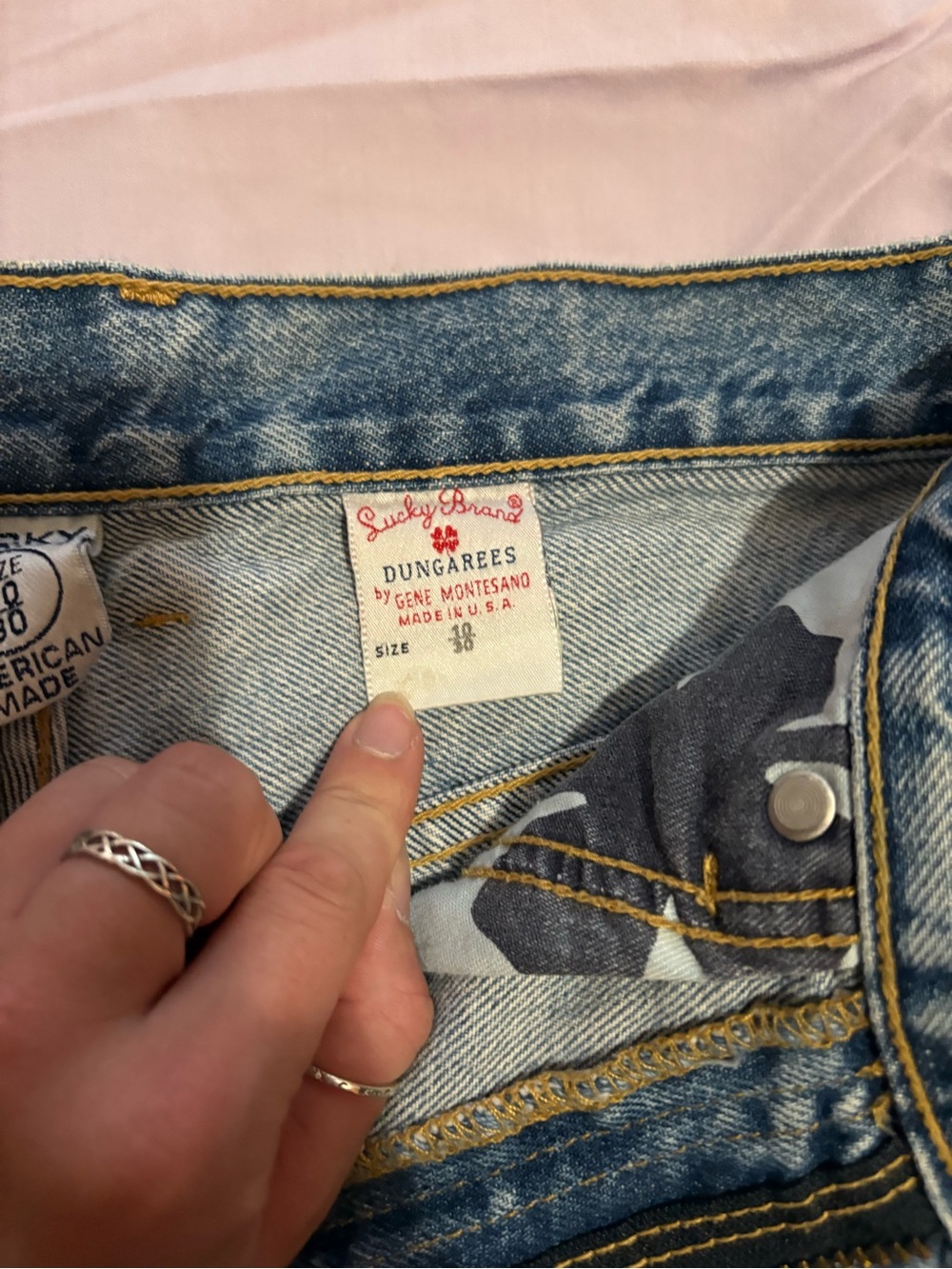 vintage lucky brand denim jeans - Picture 4 of 8